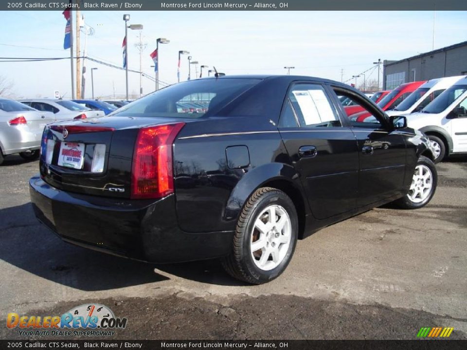 2005 Cadillac CTS Sedan Black Raven / Ebony Photo #5