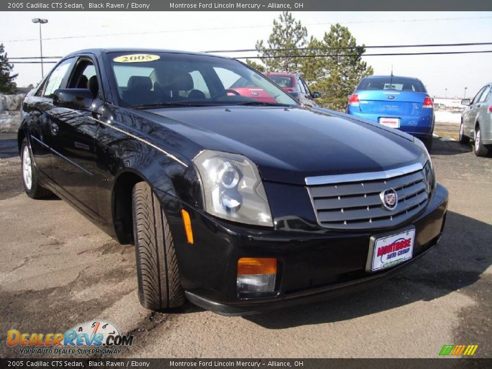 2005 Cadillac CTS Sedan Black Raven / Ebony Photo #7