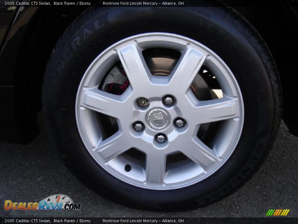 2005 Cadillac CTS Sedan Black Raven / Ebony Photo #11