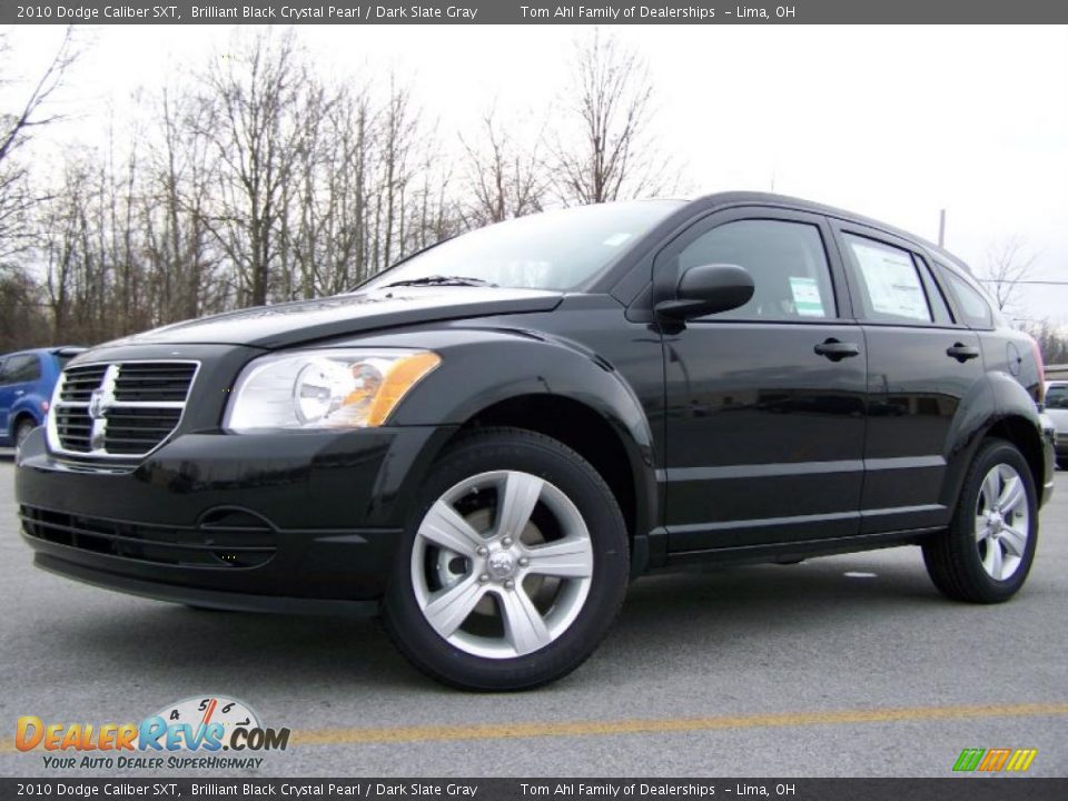 2010 Dodge Caliber SXT Brilliant Black Crystal Pearl / Dark Slate Gray Photo #5