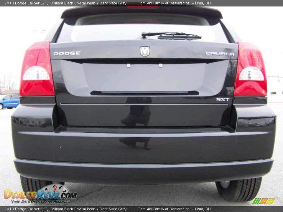 2010 Dodge Caliber SXT Brilliant Black Crystal Pearl / Dark Slate Gray Photo #6