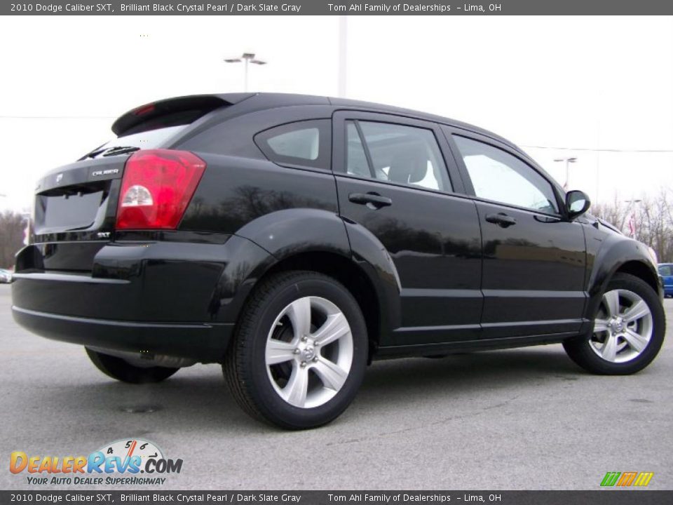 2010 Dodge Caliber SXT Brilliant Black Crystal Pearl / Dark Slate Gray Photo #7