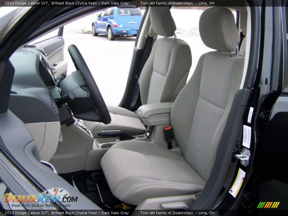 2010 Dodge Caliber SXT Brilliant Black Crystal Pearl / Dark Slate Gray Photo #9
