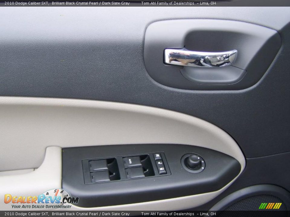 2010 Dodge Caliber SXT Brilliant Black Crystal Pearl / Dark Slate Gray Photo #10