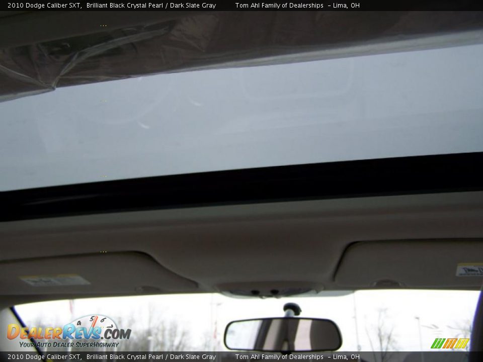2010 Dodge Caliber SXT Brilliant Black Crystal Pearl / Dark Slate Gray Photo #16