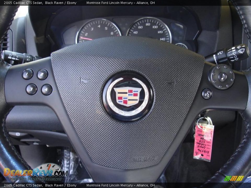 2005 Cadillac CTS Sedan Black Raven / Ebony Photo #26