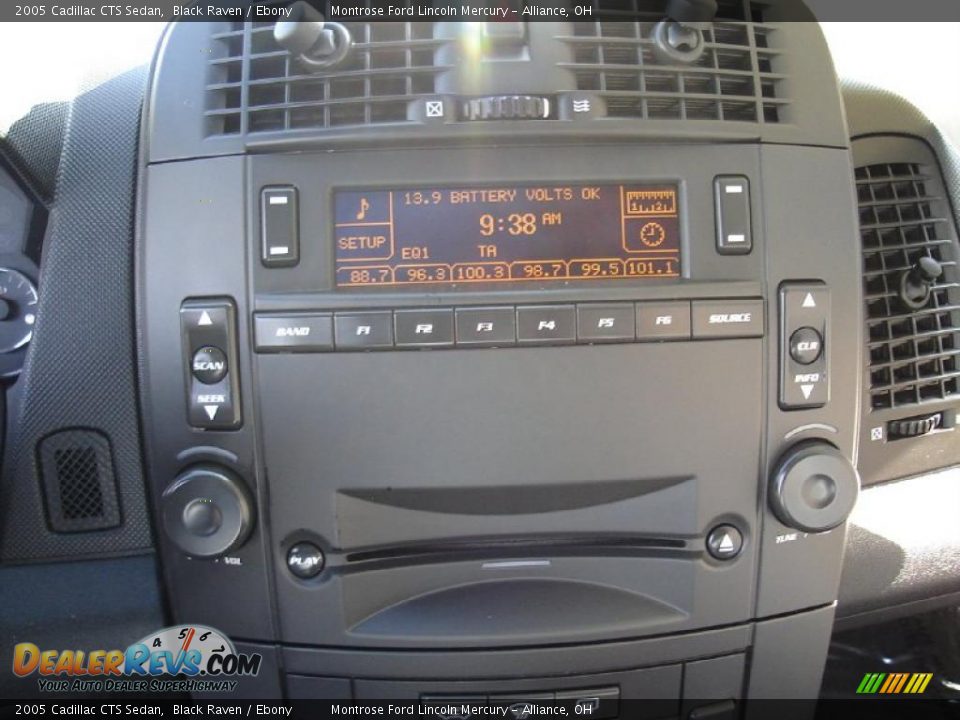 2005 Cadillac CTS Sedan Black Raven / Ebony Photo #27