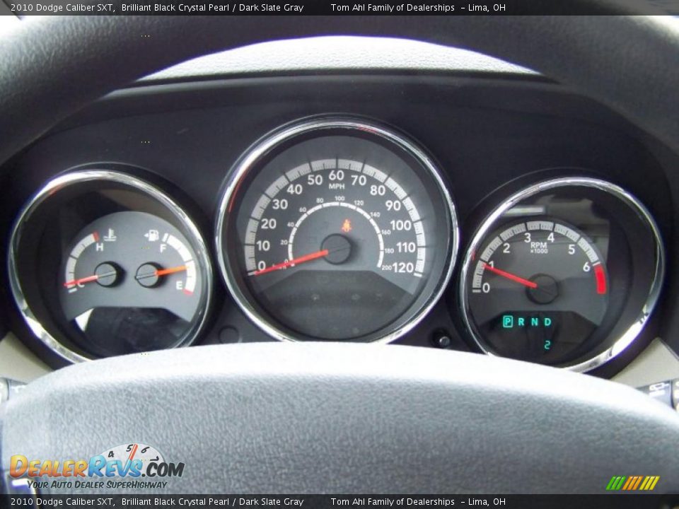 2010 Dodge Caliber SXT Brilliant Black Crystal Pearl / Dark Slate Gray Photo #18
