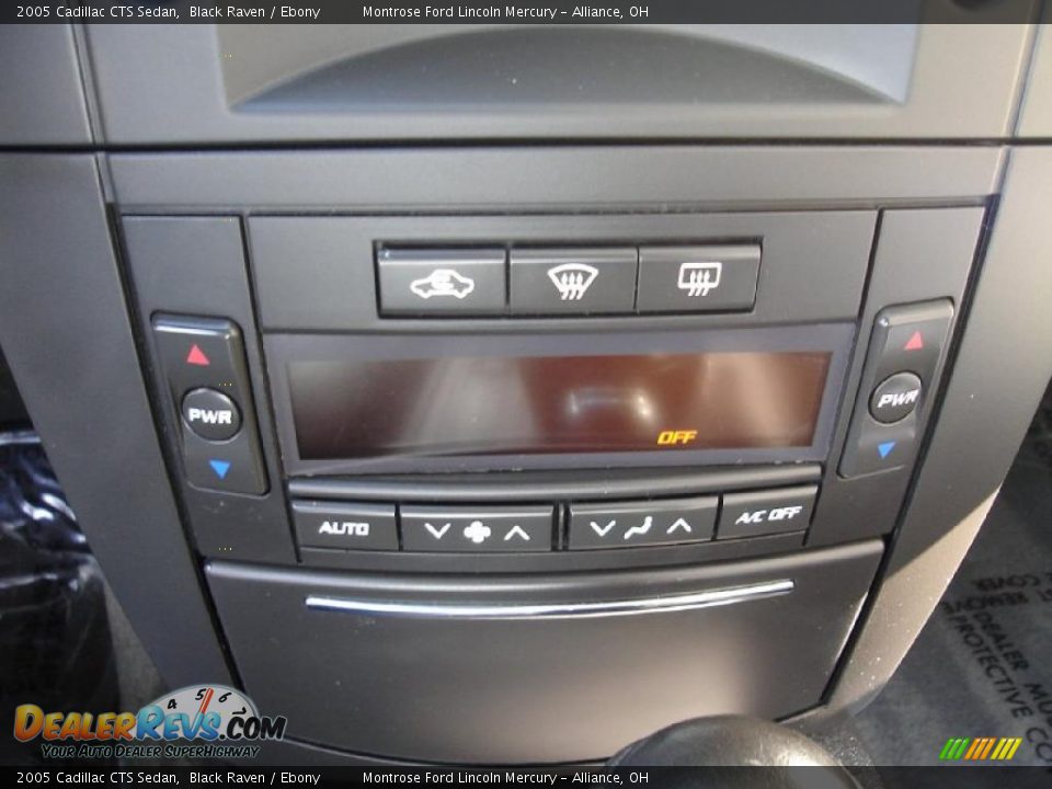 2005 Cadillac CTS Sedan Black Raven / Ebony Photo #28