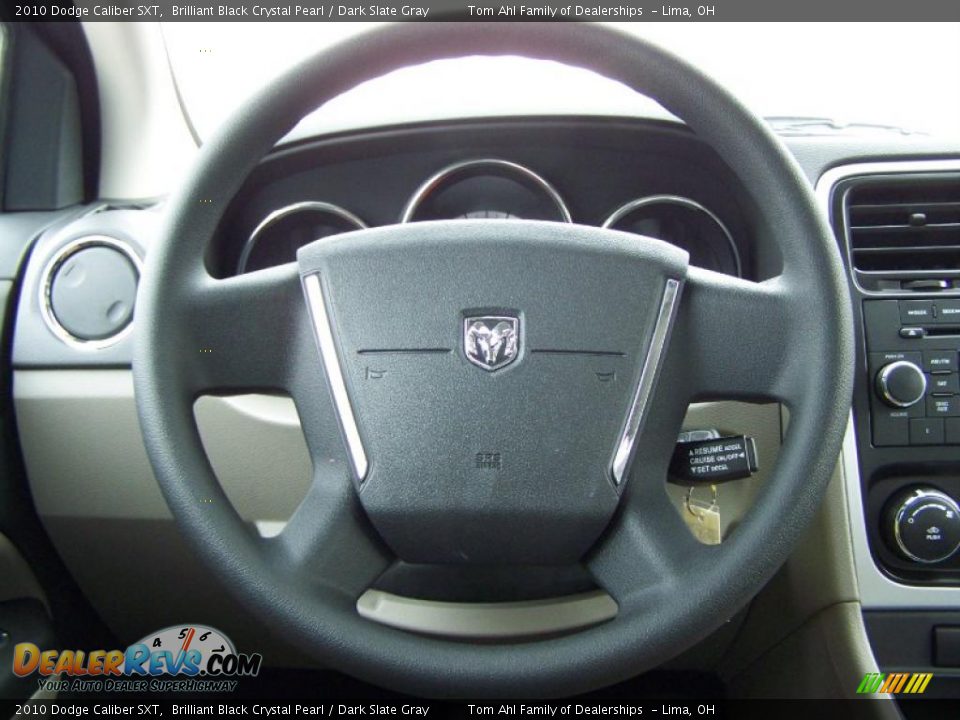2010 Dodge Caliber SXT Brilliant Black Crystal Pearl / Dark Slate Gray Photo #19