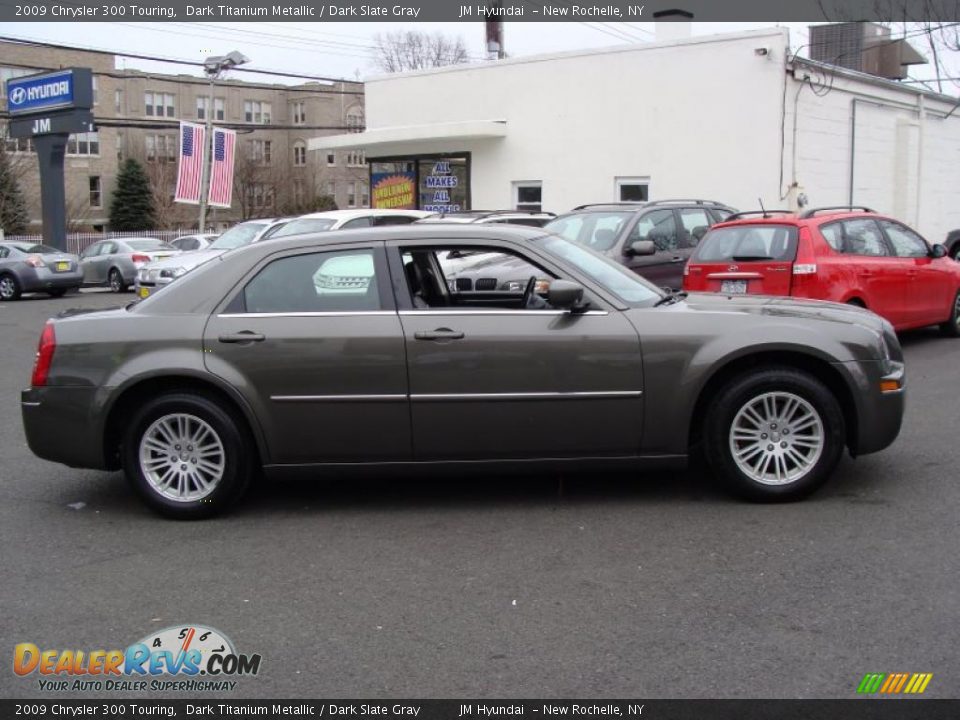 2009 Chrysler 300 Touring Dark Titanium Metallic / Dark Slate Gray Photo #4