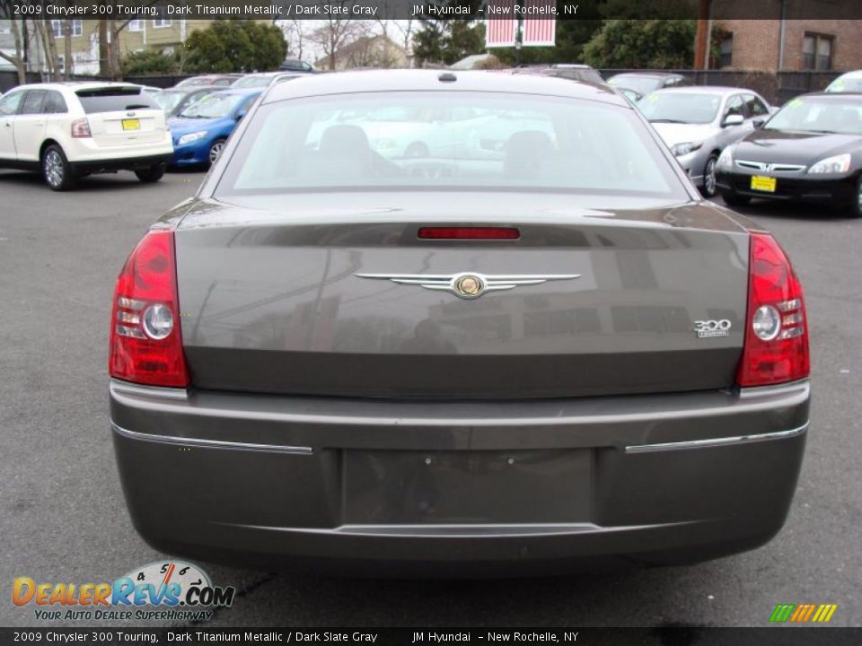 2009 Chrysler 300 Touring Dark Titanium Metallic / Dark Slate Gray Photo #6