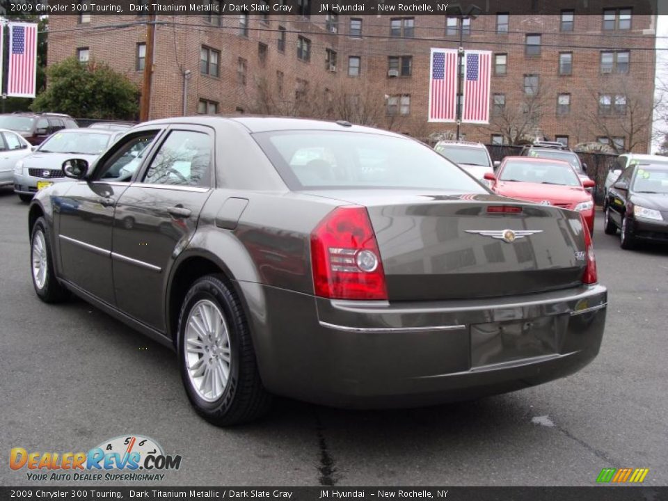 2009 Chrysler 300 Touring Dark Titanium Metallic / Dark Slate Gray Photo #7