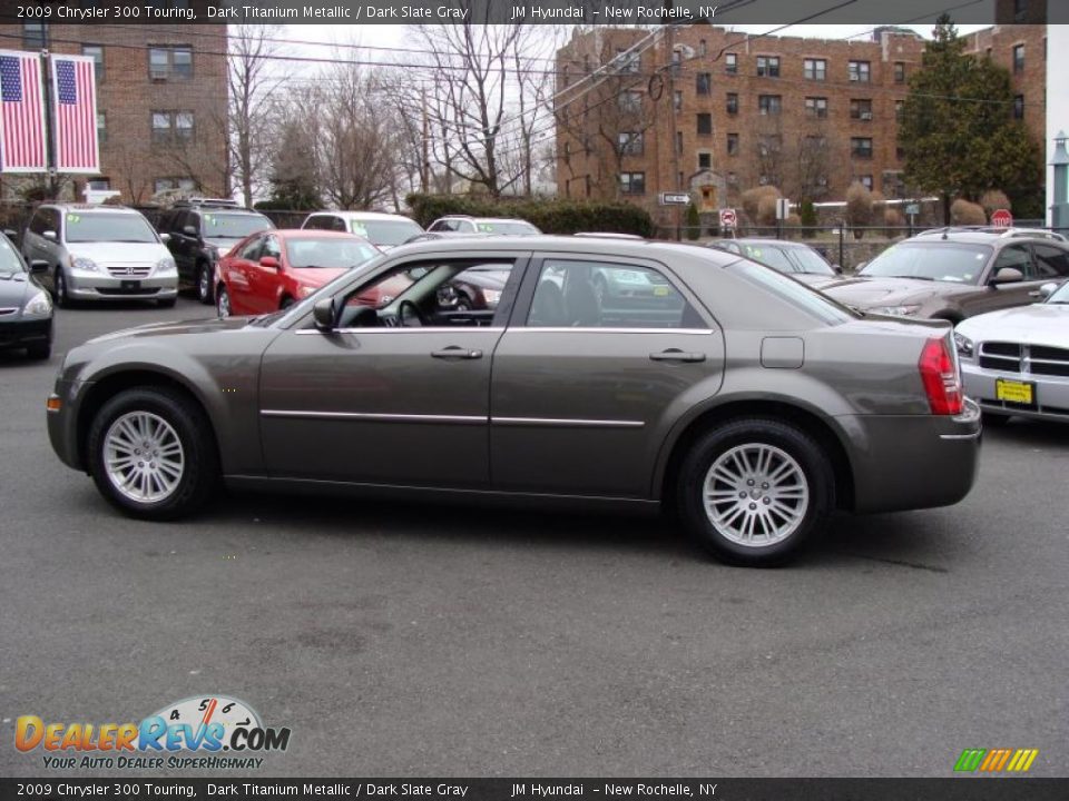 2009 Chrysler 300 Touring Dark Titanium Metallic / Dark Slate Gray Photo #8