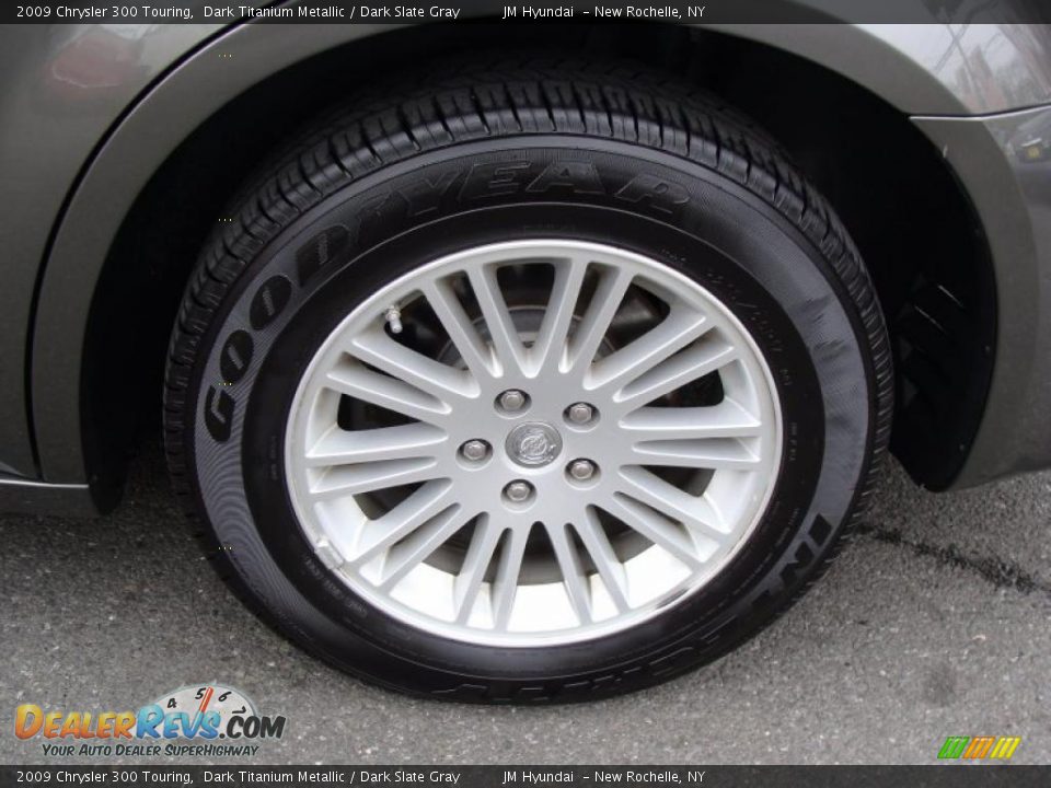 2009 Chrysler 300 Touring Dark Titanium Metallic / Dark Slate Gray Photo #9