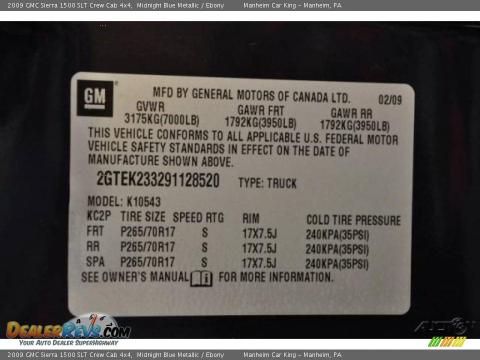 2009 GMC Sierra 1500 SLT Crew Cab 4x4 Midnight Blue Metallic / Ebony Photo #10