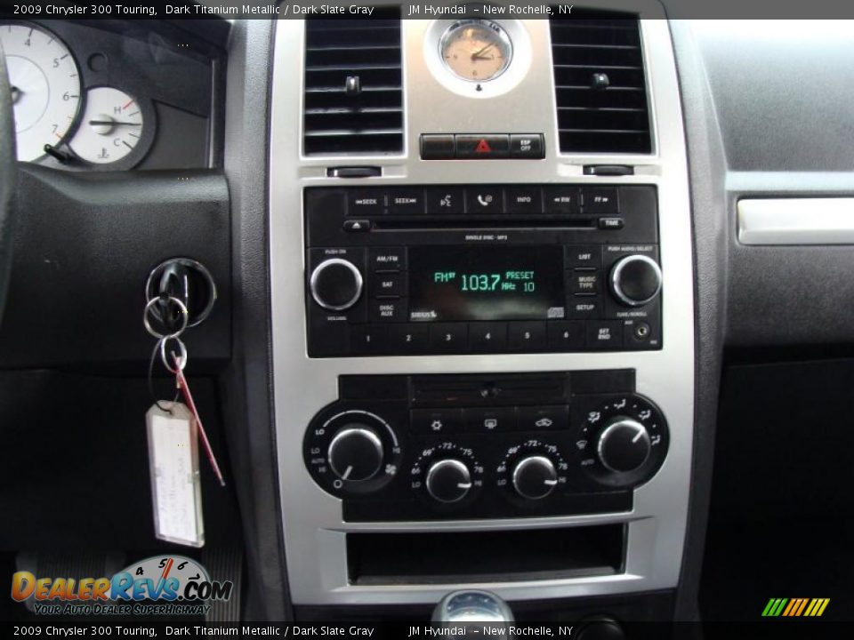 2009 Chrysler 300 Touring Dark Titanium Metallic / Dark Slate Gray Photo #21