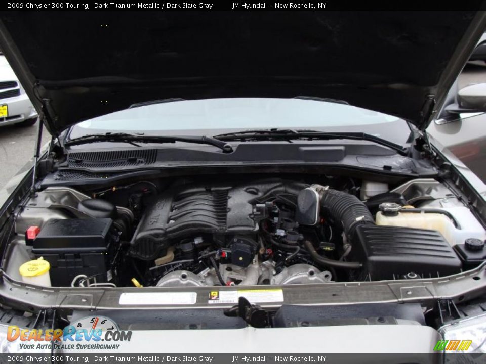 2009 Chrysler 300 Touring Dark Titanium Metallic / Dark Slate Gray Photo #27
