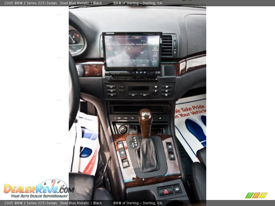 2005 BMW 3 Series 325i Sedan Steel Blue Metallic / Black Photo #15