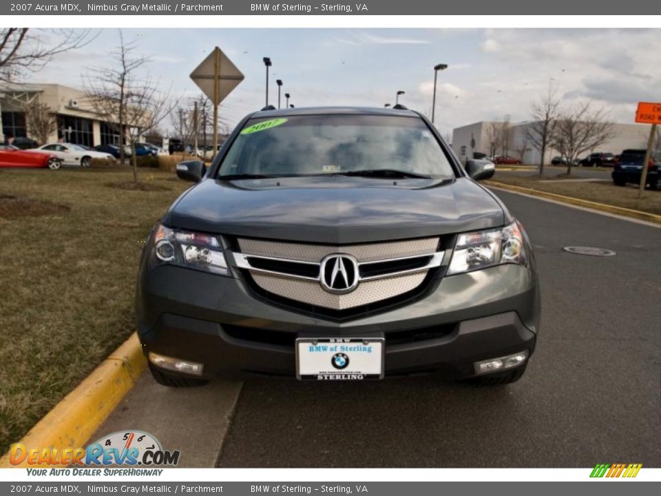 2007 Acura MDX Nimbus Gray Metallic / Parchment Photo #1