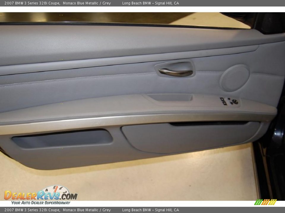 2007 BMW 3 Series 328i Coupe Monaco Blue Metallic / Grey Photo #23