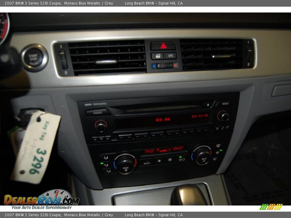 2007 BMW 3 Series 328i Coupe Monaco Blue Metallic / Grey Photo #29