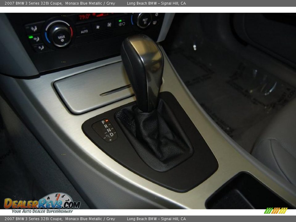 2007 BMW 3 Series 328i Coupe Monaco Blue Metallic / Grey Photo #30
