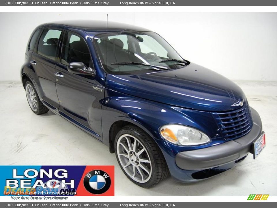 2003 Chrysler PT Cruiser Patriot Blue Pearl / Dark Slate Gray Photo #1