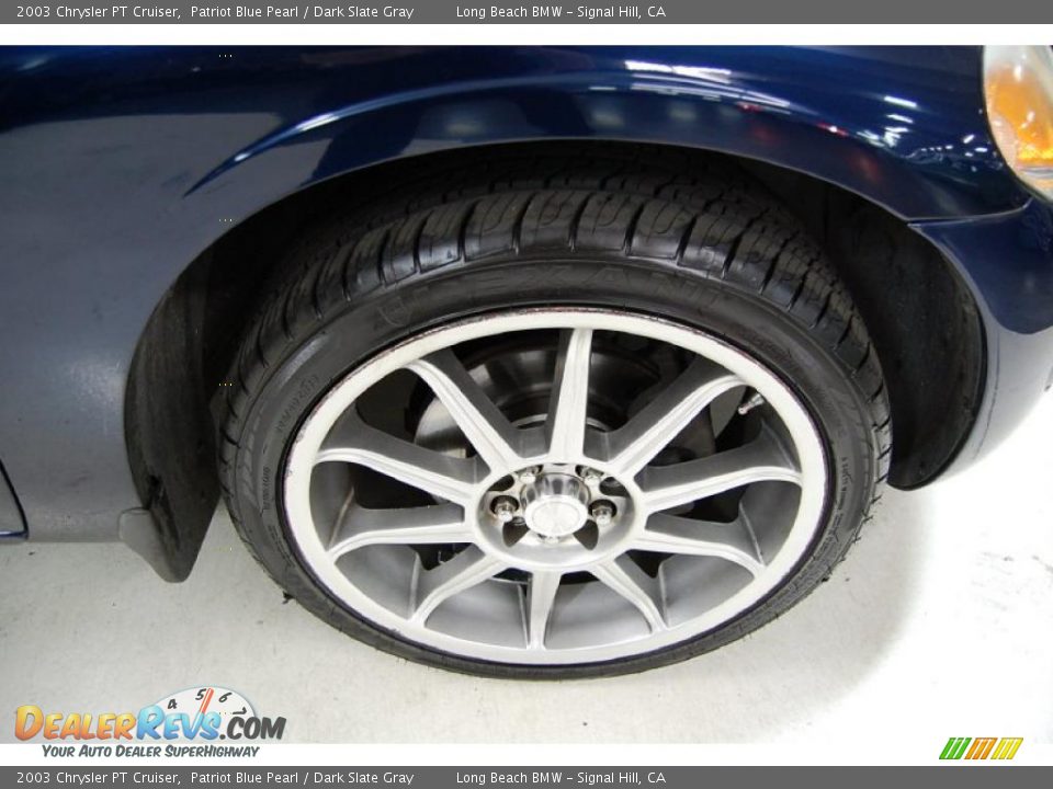 2003 Chrysler PT Cruiser Patriot Blue Pearl / Dark Slate Gray Photo #3