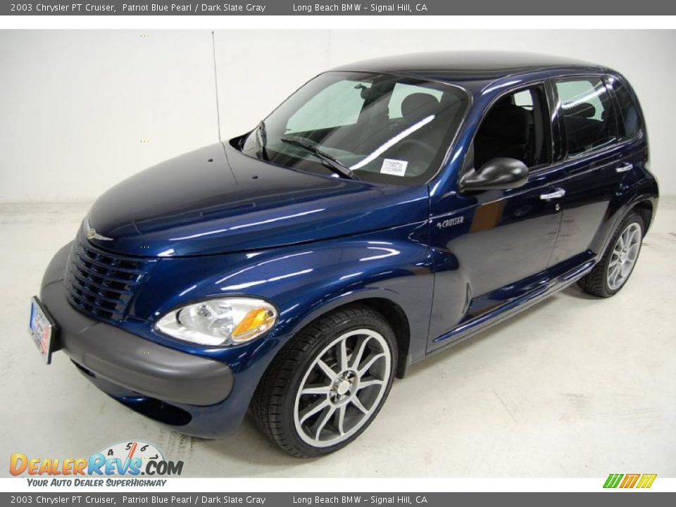 2003 Chrysler PT Cruiser Patriot Blue Pearl / Dark Slate Gray Photo #9