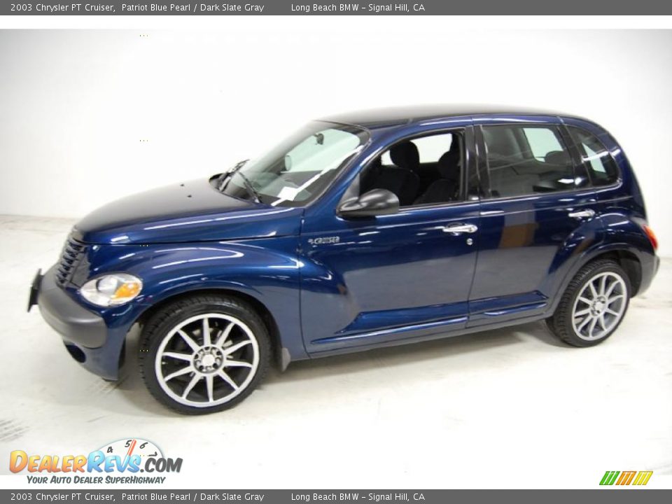 2003 Chrysler PT Cruiser Patriot Blue Pearl / Dark Slate Gray Photo #10