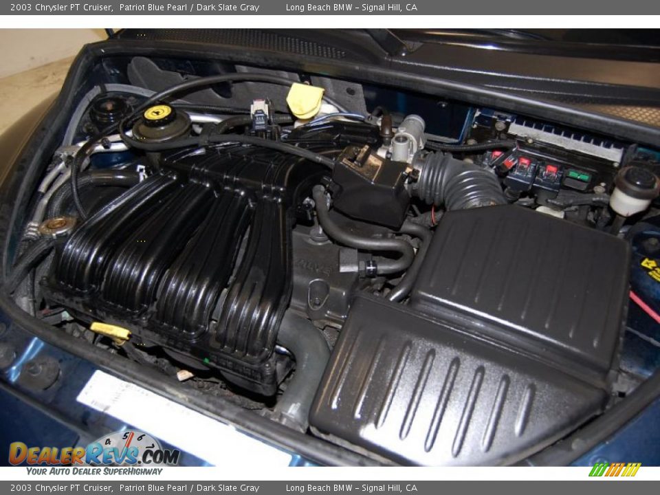 2003 Chrysler PT Cruiser Patriot Blue Pearl / Dark Slate Gray Photo #16