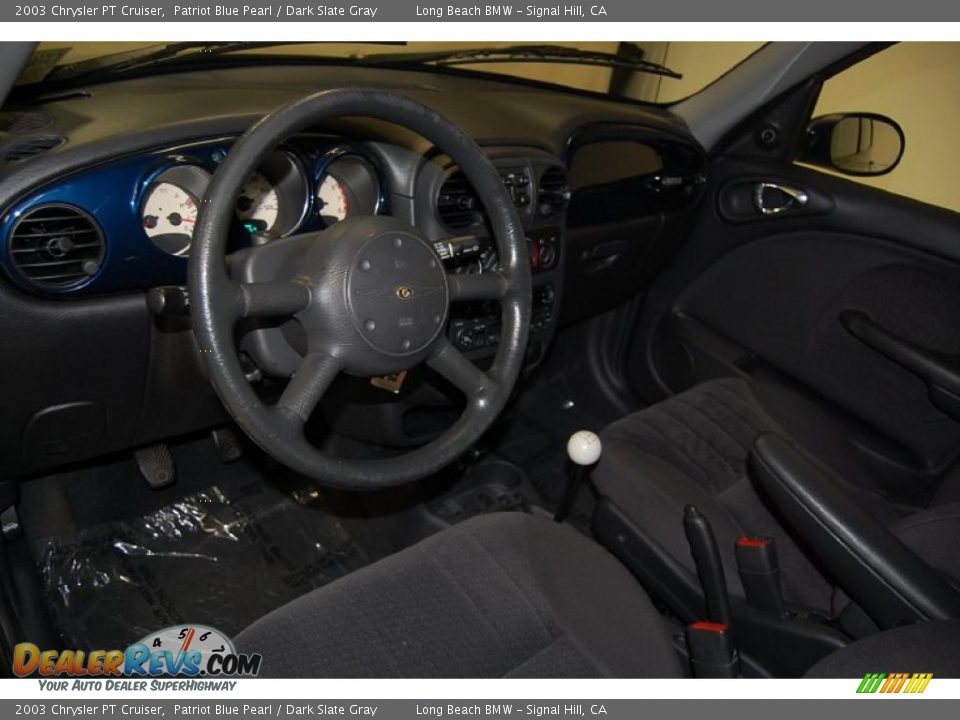 2003 Chrysler PT Cruiser Patriot Blue Pearl / Dark Slate Gray Photo #17