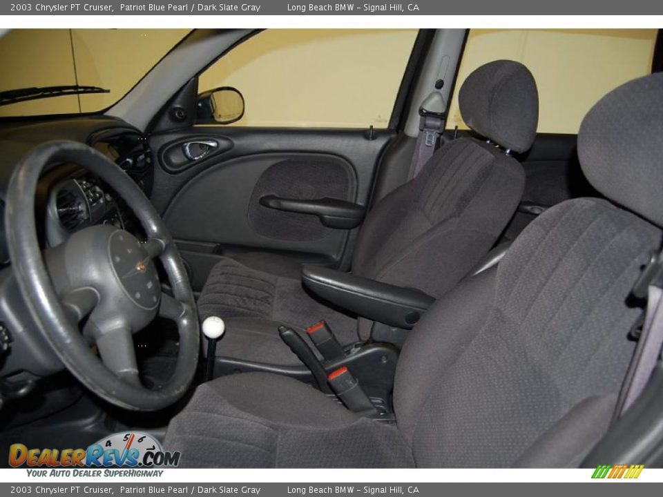 2003 Chrysler PT Cruiser Patriot Blue Pearl / Dark Slate Gray Photo #18