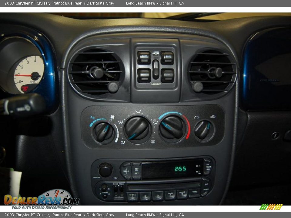 2003 Chrysler PT Cruiser Patriot Blue Pearl / Dark Slate Gray Photo #29