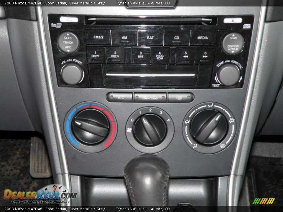 2008 Mazda MAZDA6 i Sport Sedan Silver Metallic / Gray Photo #8
