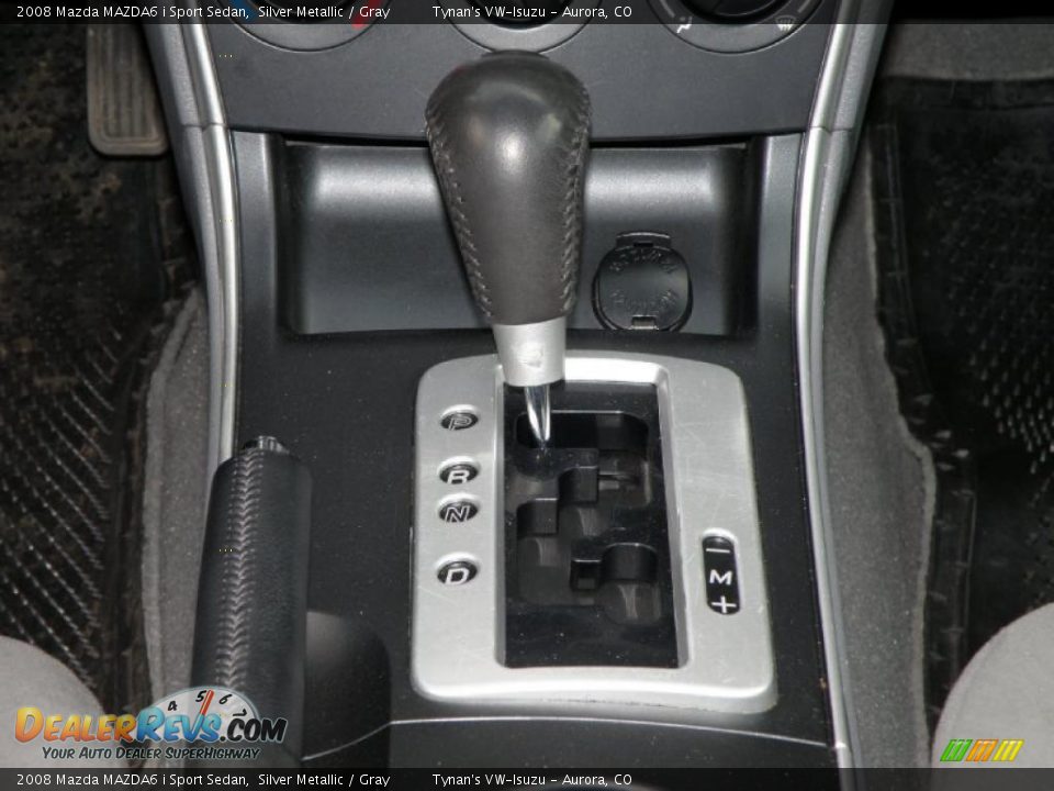 2008 Mazda MAZDA6 i Sport Sedan Silver Metallic / Gray Photo #9