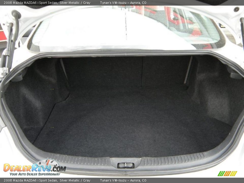 2008 Mazda MAZDA6 i Sport Sedan Silver Metallic / Gray Photo #11