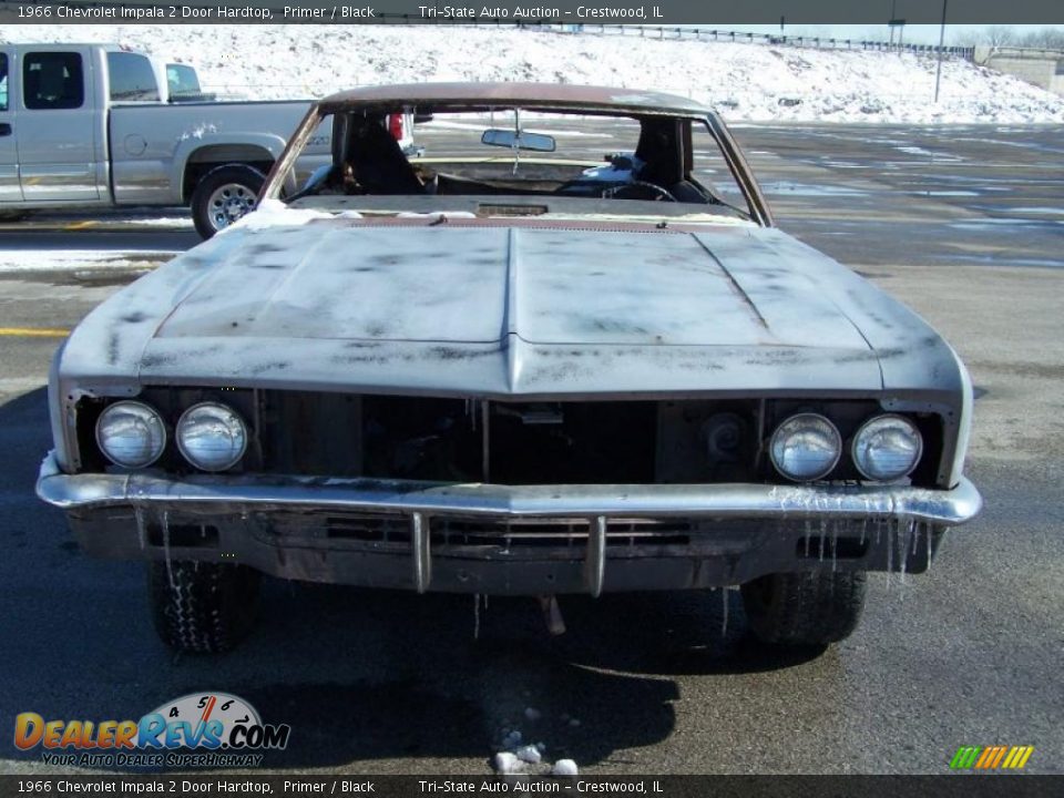 1966 Chevrolet Impala 2 Door Hardtop Primer / Black Photo #2