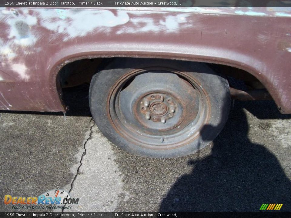 1966 Chevrolet Impala 2 Door Hardtop Primer / Black Photo #7