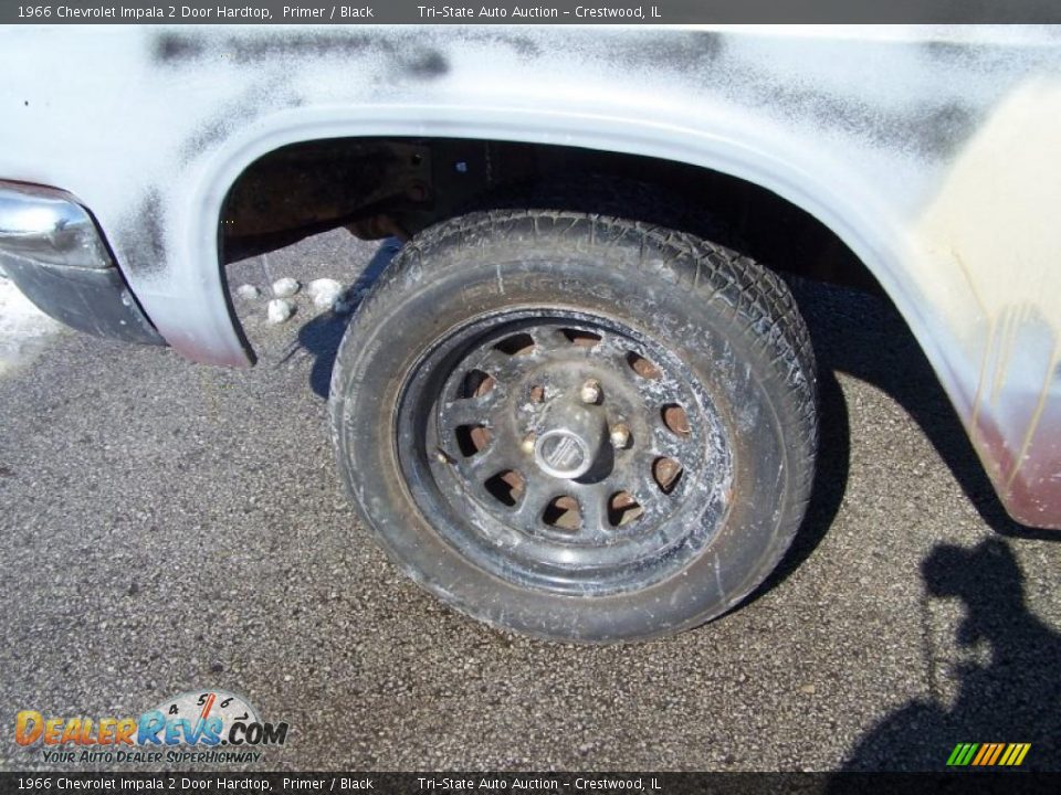 1966 Chevrolet Impala 2 Door Hardtop Primer / Black Photo #8