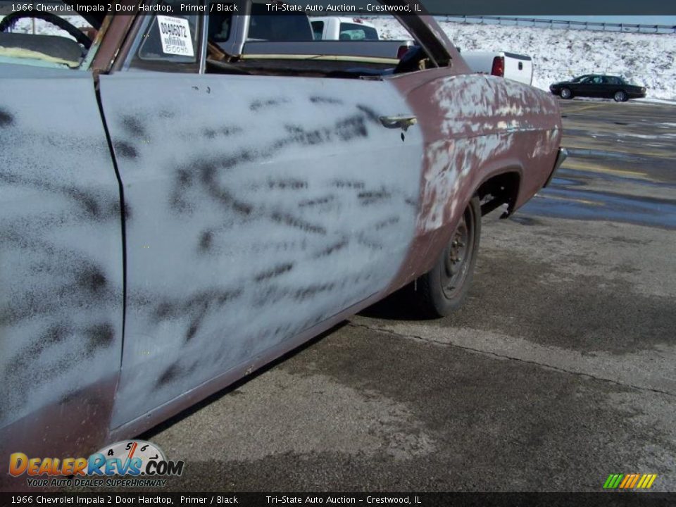 1966 Chevrolet Impala 2 Door Hardtop Primer / Black Photo #10