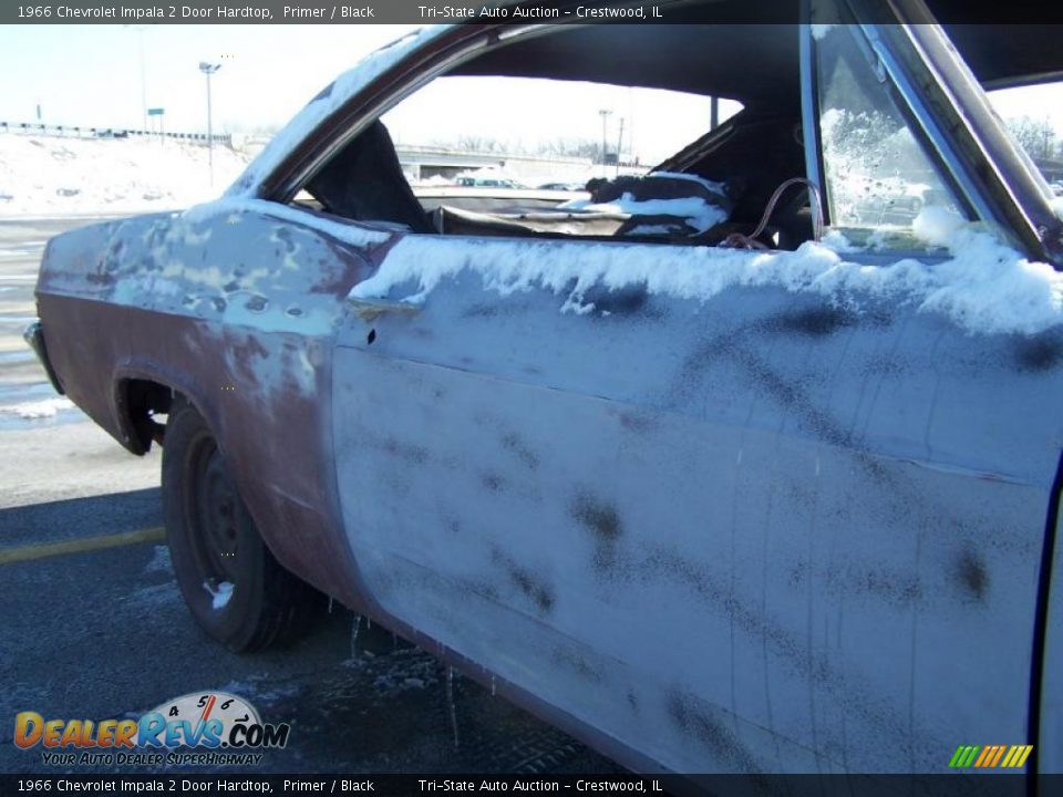 1966 Chevrolet Impala 2 Door Hardtop Primer / Black Photo #13
