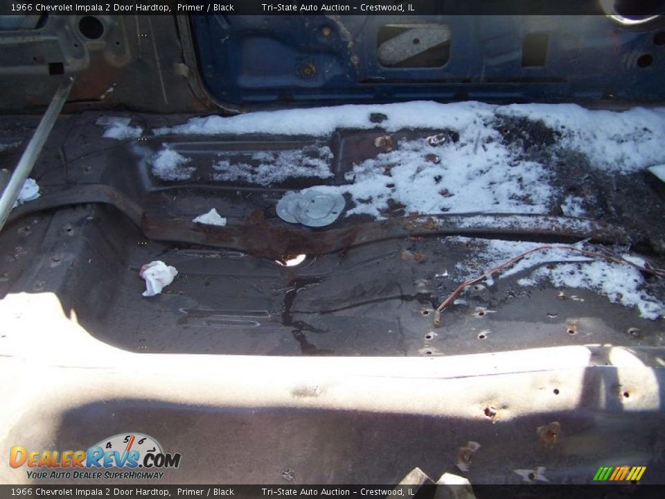 1966 Chevrolet Impala 2 Door Hardtop Primer / Black Photo #14