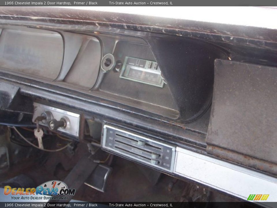 1966 Chevrolet Impala 2 Door Hardtop Primer / Black Photo #16