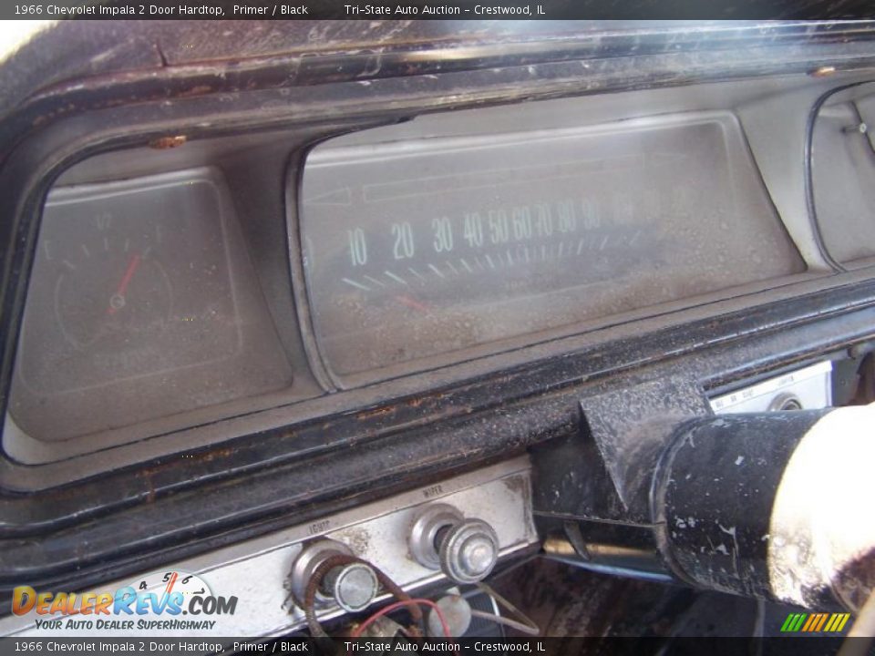 1966 Chevrolet Impala 2 Door Hardtop Primer / Black Photo #18