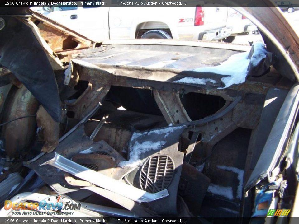 1966 Chevrolet Impala 2 Door Hardtop Primer / Black Photo #20