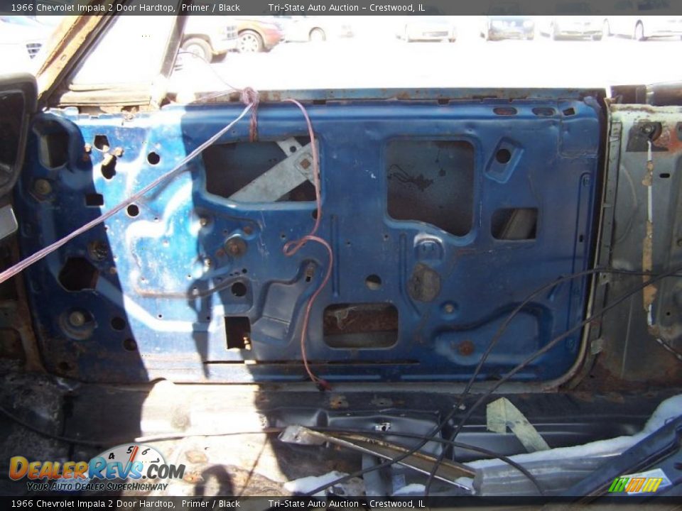 1966 Chevrolet Impala 2 Door Hardtop Primer / Black Photo #22