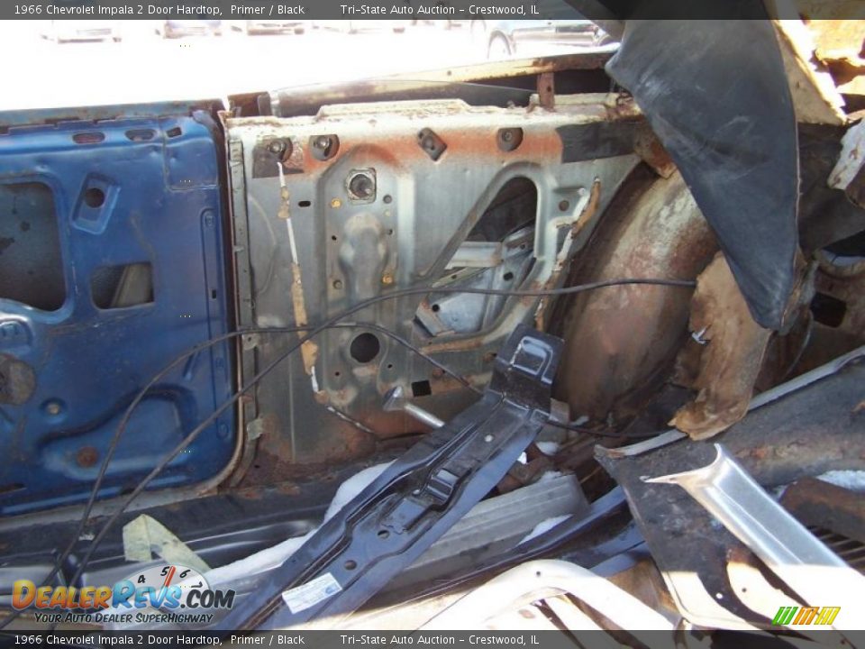 1966 Chevrolet Impala 2 Door Hardtop Primer / Black Photo #23