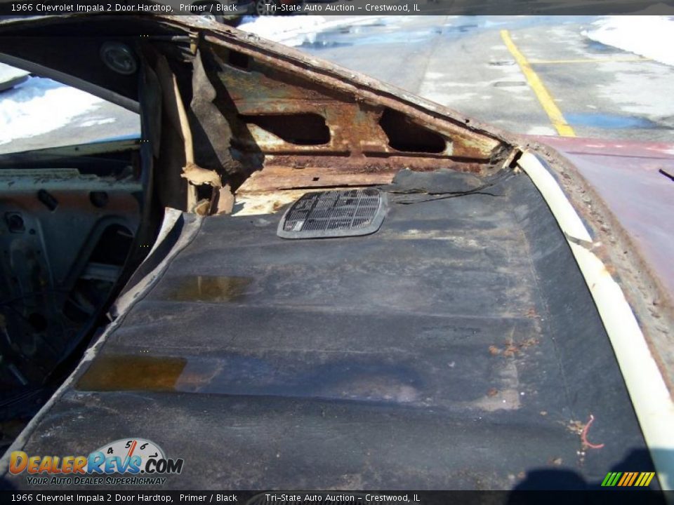 1966 Chevrolet Impala 2 Door Hardtop Primer / Black Photo #24